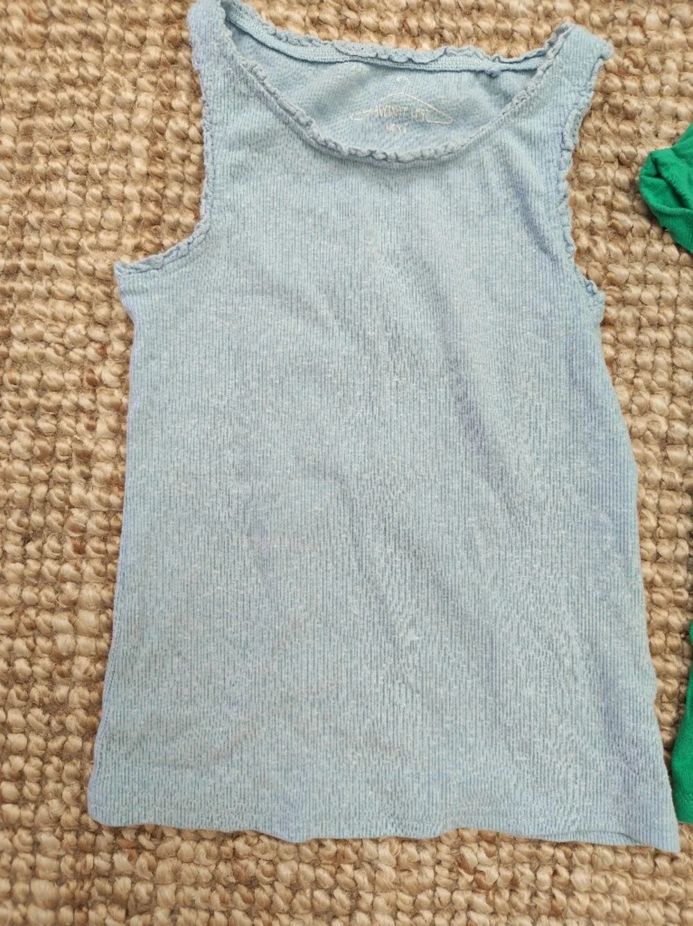 next Green Short Sleeve Pocket Tee + Blue Next Best Top - Picture 2 of 4
